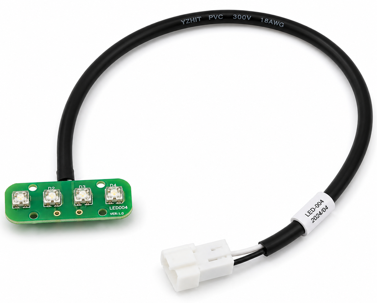 Connecteur AMP avec joint caoutchouc et câblage multi-dérivation