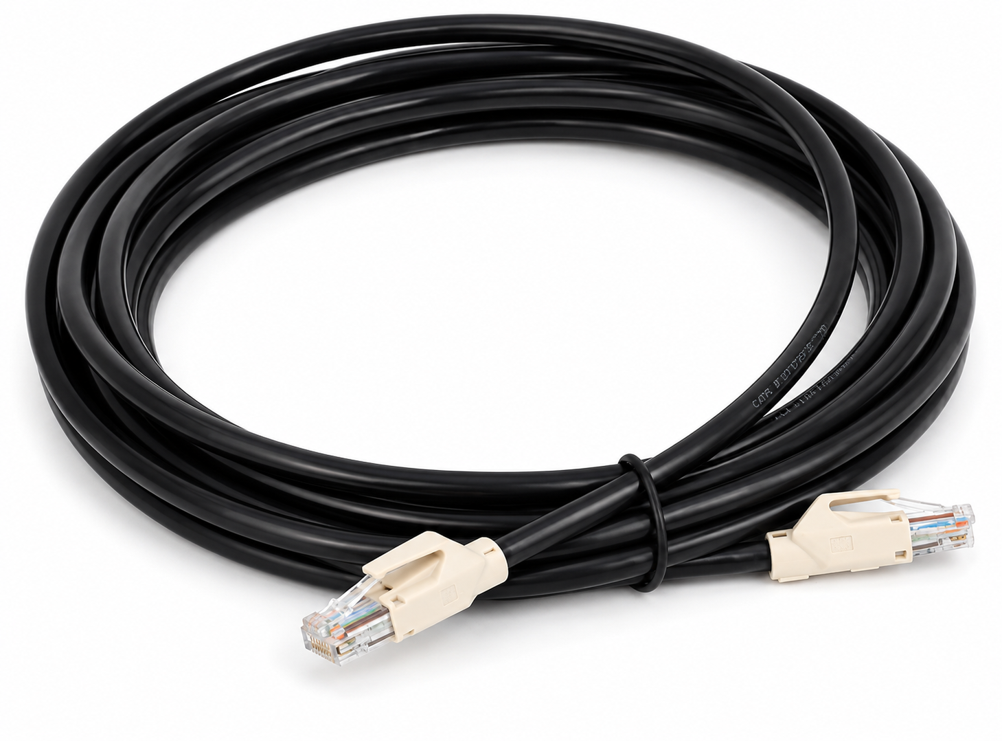 Câble de communication RJ45 blindé pour liaison de données terminal-vers-hôte DAB