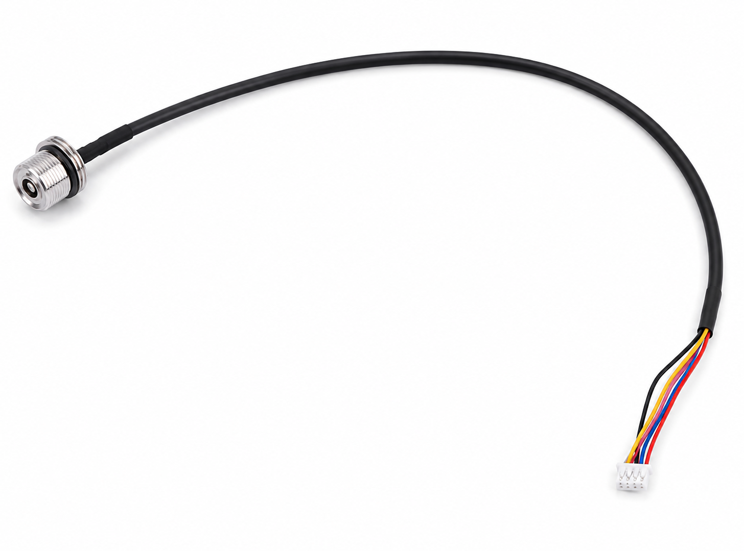 Capteur de pression à embase métallique filetée avec micro-connecteur JST 6 broches