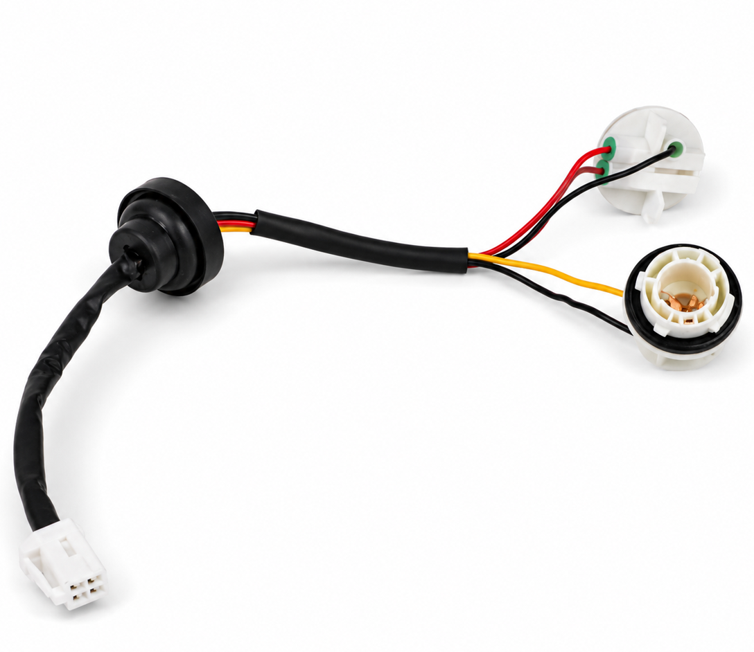 Configuration double douille de lampe pour feux arrière