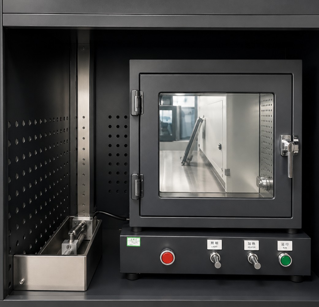 Electronic tensile test machine for pull-force testing on terminal crimps